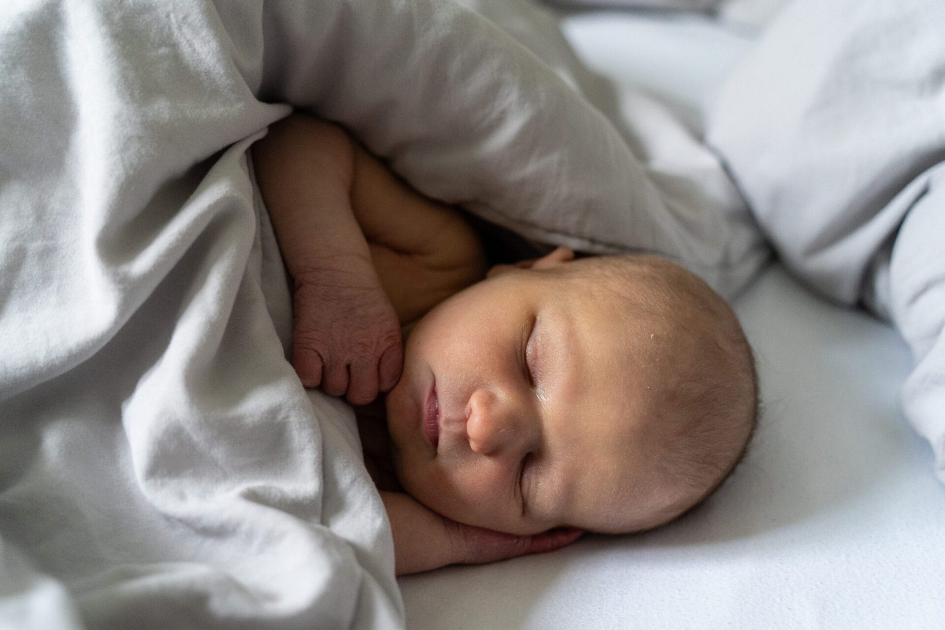 Newborn sleeping